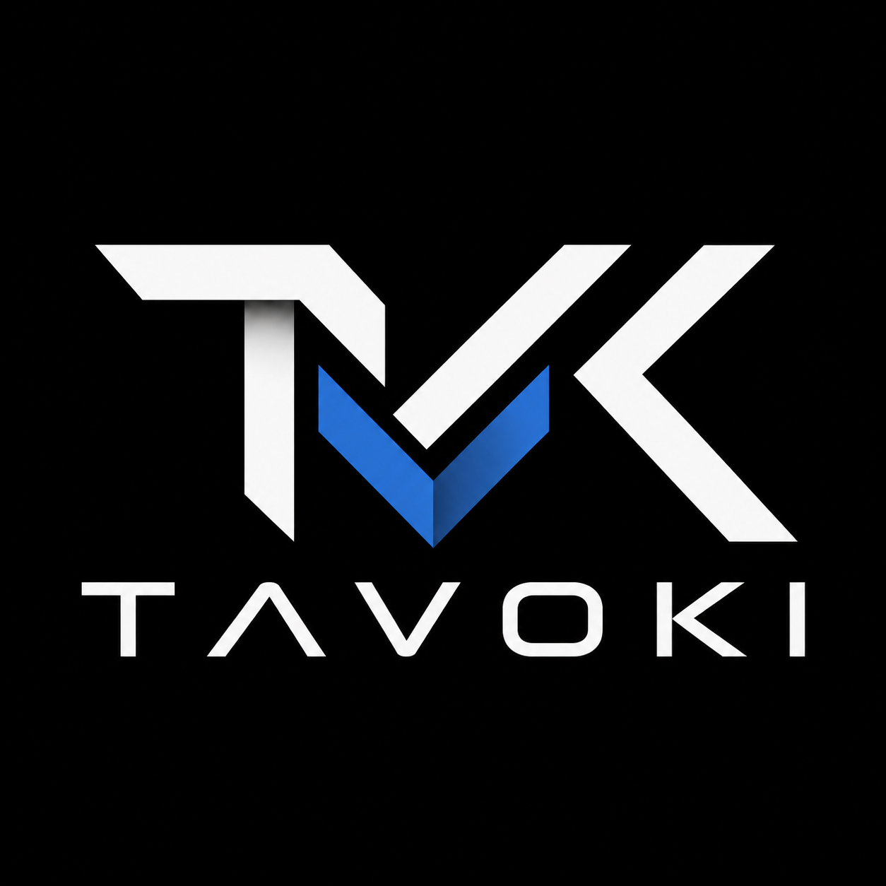 Logotipo de Tavoki con monograma TVK